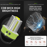 Solar Light Mosquito Killer Portable Lamp For Outdoor Activities