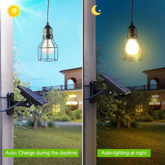 Solar Garden Bulb Lamp With 3Meter Cord