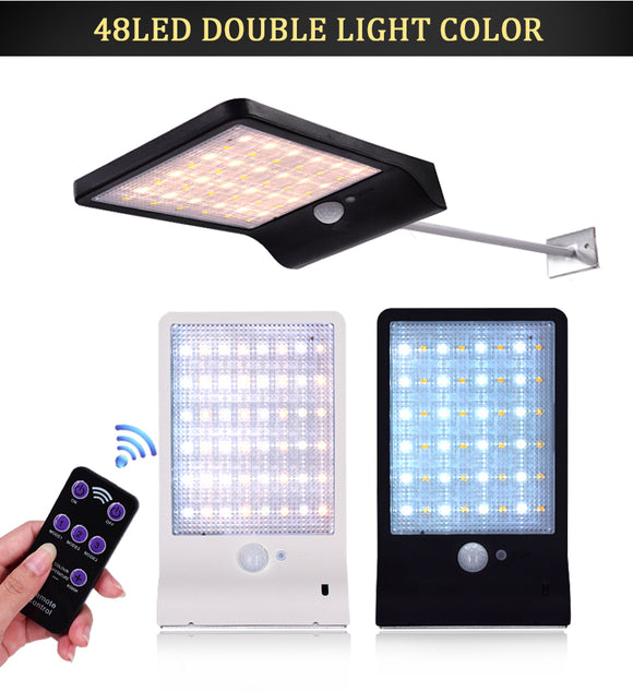 Solar Lights Color Adjustable With Remote Controller,Three Modes, Waterproof