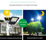 Solar Street Lights, 50W 100W 150W 200W, Waterproof With Remote Control