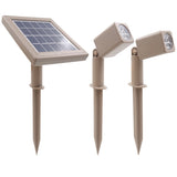 Solar Spotlight, LED Outdoor Decoration Waterproof Garden Spotlight 
