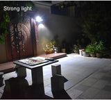 Solar Light Double Head Adjustable 10W 500 LED Lumen Security Spotlight, Waterproof For Outdoor Garden